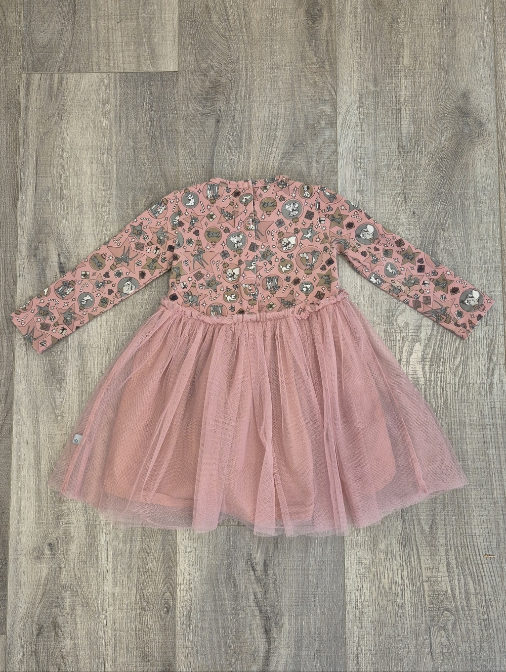 WHEAT X DISNEY Toddler Girl's Holiday Dress - Picture 2 of 5